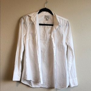 White JCrew button down